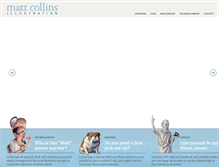Tablet Screenshot of mattcollins.com